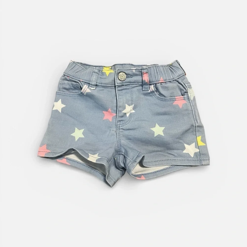 GAP Kids Light Blue Star Pattern Shorts